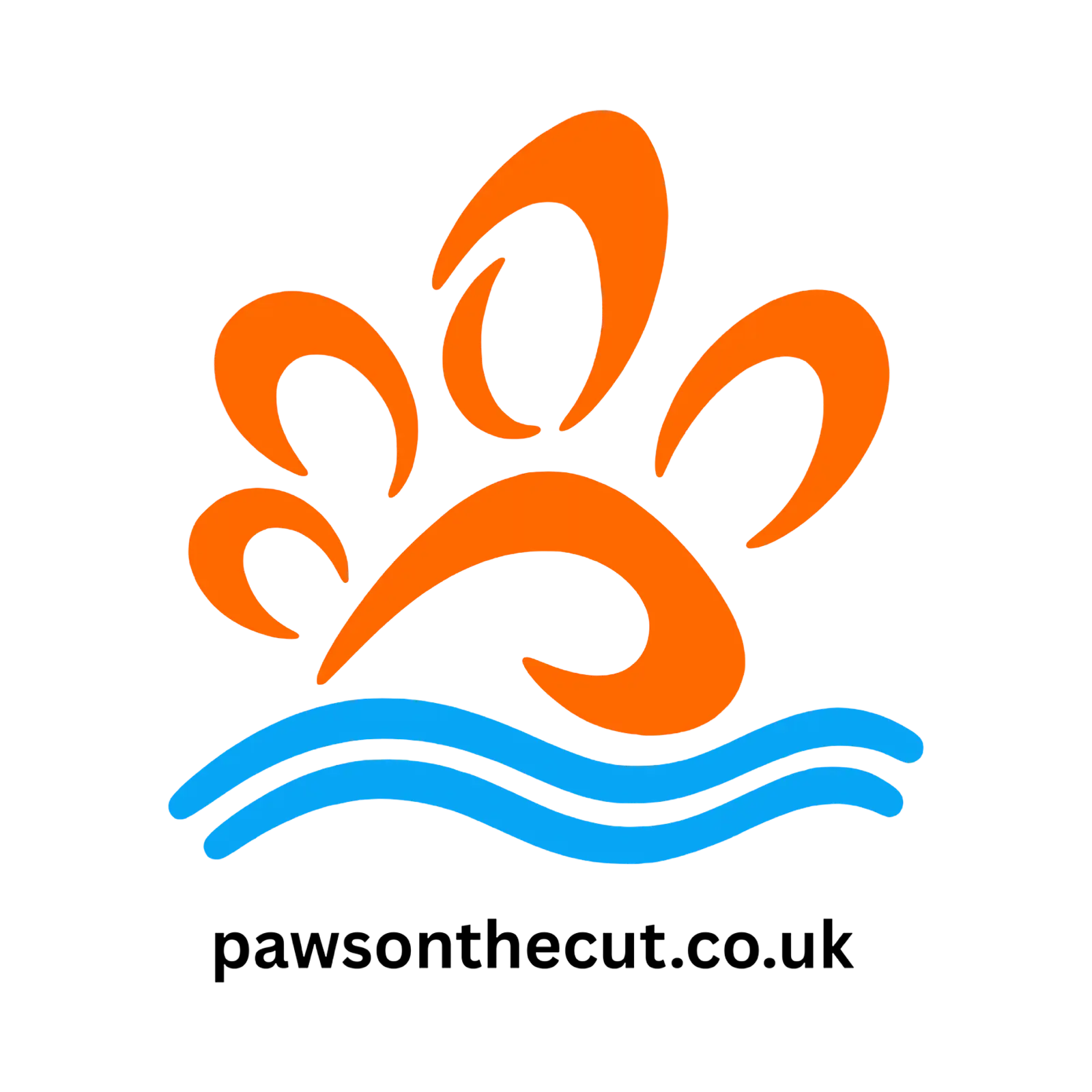 Paws on the cut logo